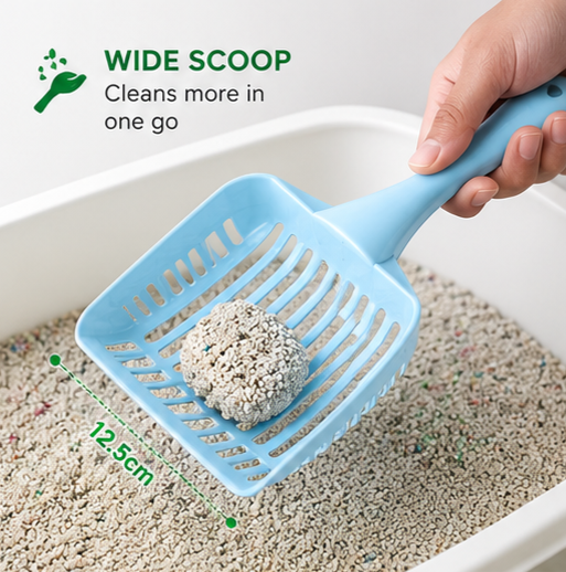 GETTARUS Premium Pet Poop Scooper (Multicolor, Pack of 3)