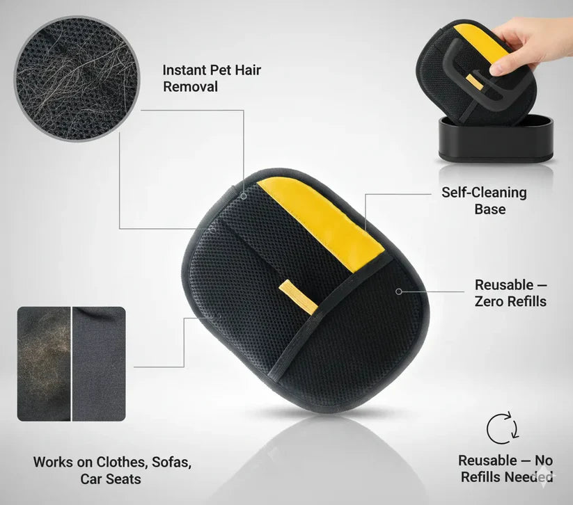 FurSweep™ – Your Everyday Pet Hair Solution