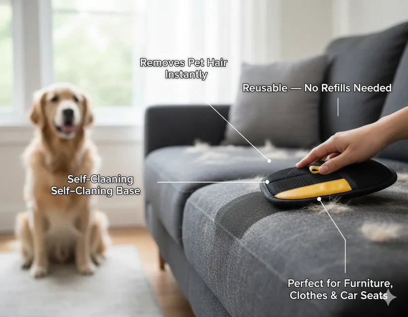 FurSweep™ – Your Everyday Pet Hair Solution