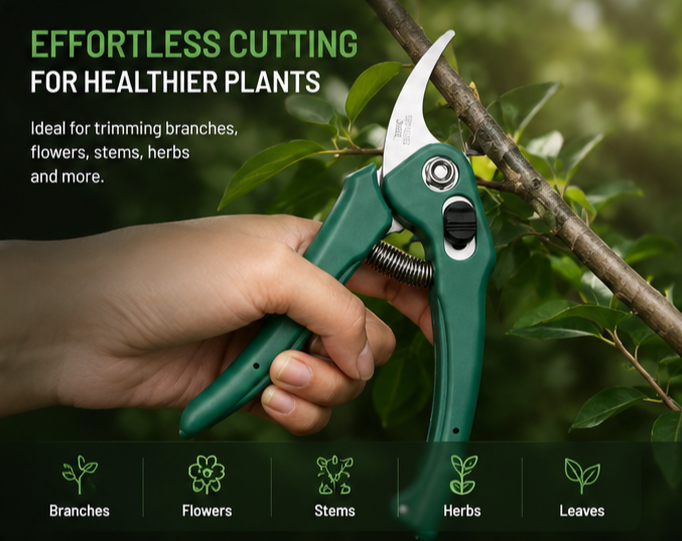 GETTARUS™ Stainless Steel Garden Pruning Scissors