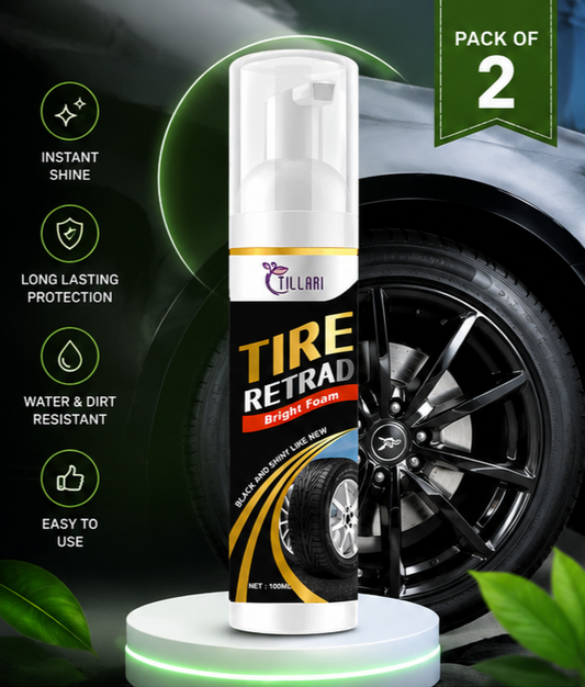TireRetrad™ Tire Shine Foam (Pack of 2)