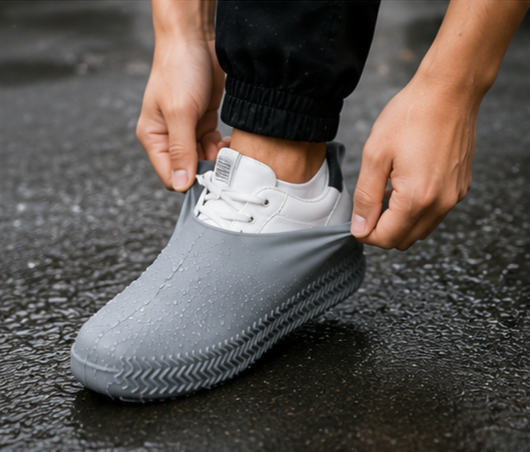 DryStep™ Waterproof Silicone Shoe Covers