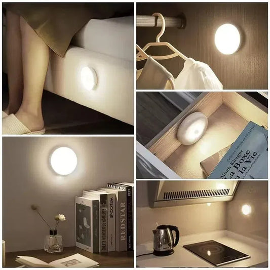 Motion Sensor Rechargeable LED Lights (Pack of 2)